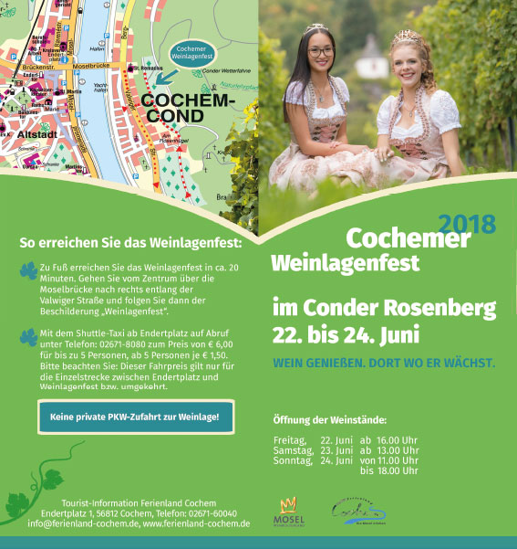 Weinlagenfest Cochem 2018